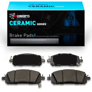 Infiniti QX60 Brake Pads - Front - R1 Concepts - Ceramic - `22-`24